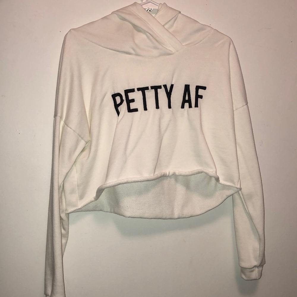 Crop hoodie
